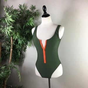 Militar Green Medium Swimsuit